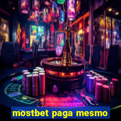 mostbet paga mesmo